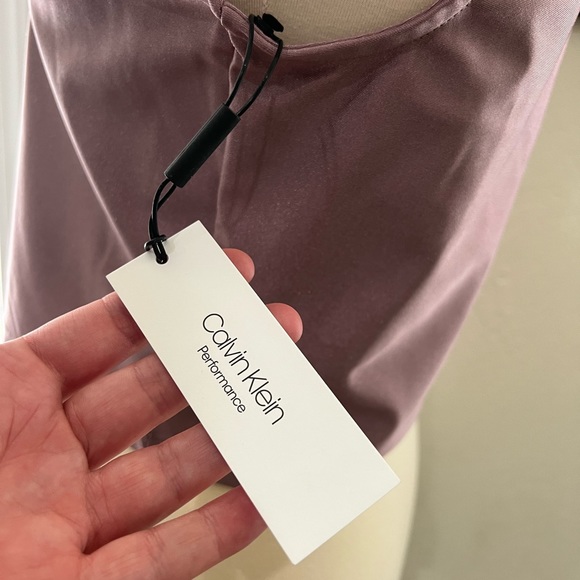 Purple Calvin Klein Performance crop top size XL - Picture 7 of 10